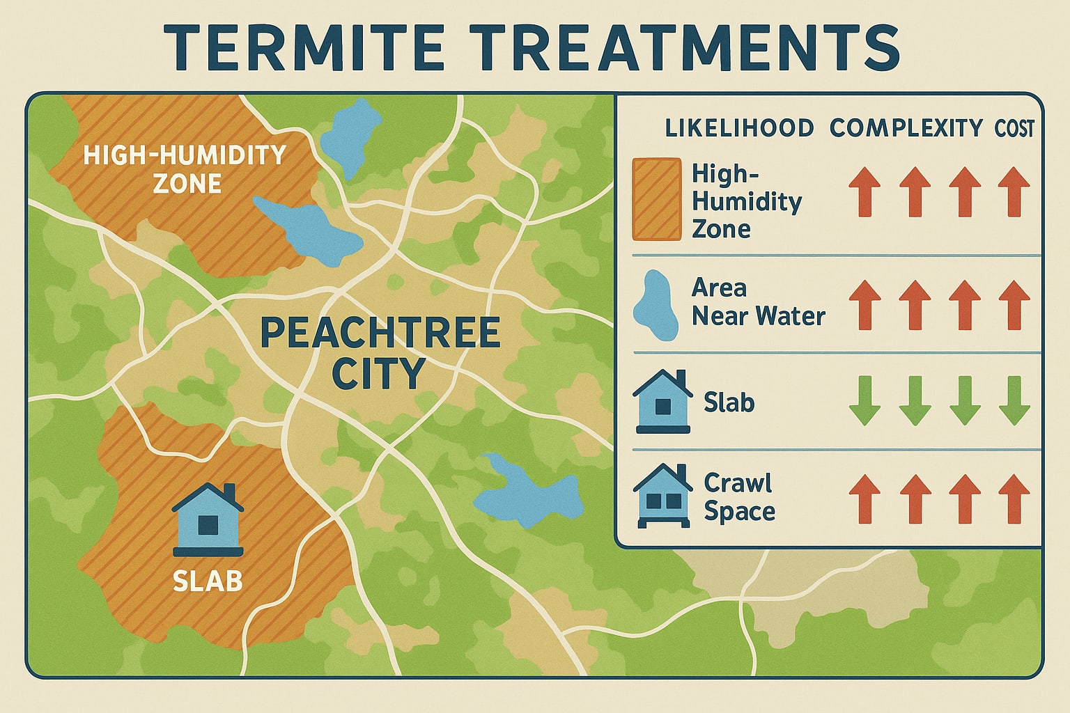 Simple Steps Every Peachtree City Homeowner Can Take to Outsmart Termites