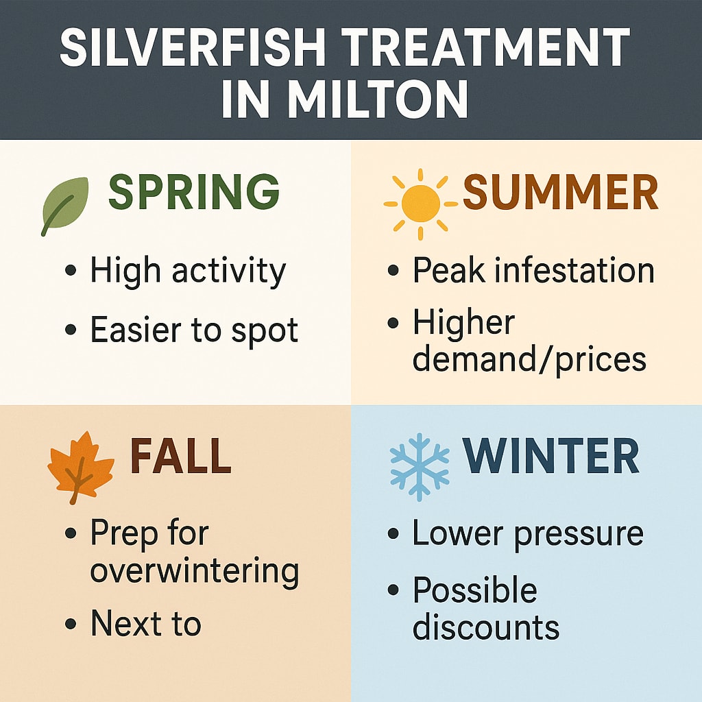 Silverfish Control Milton

