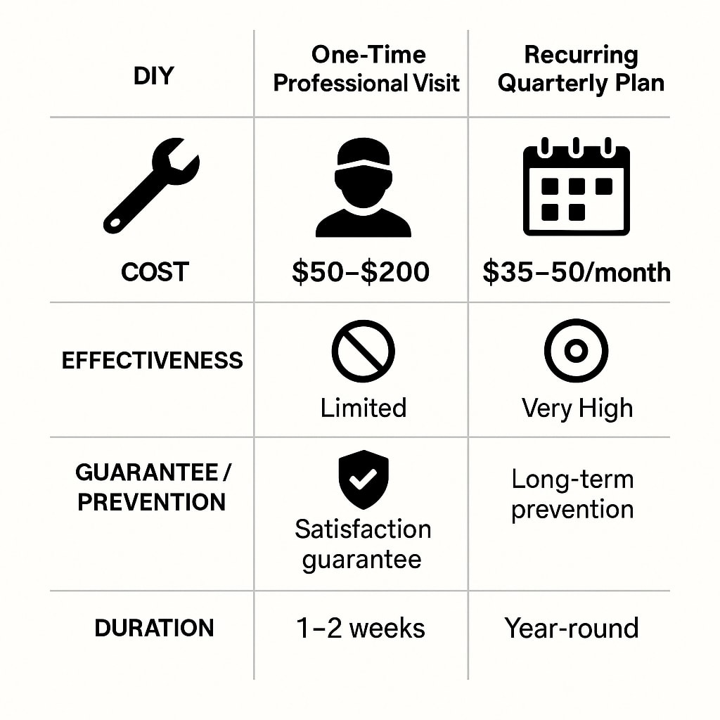 Cost of centipede exterminator near me Johns Creek