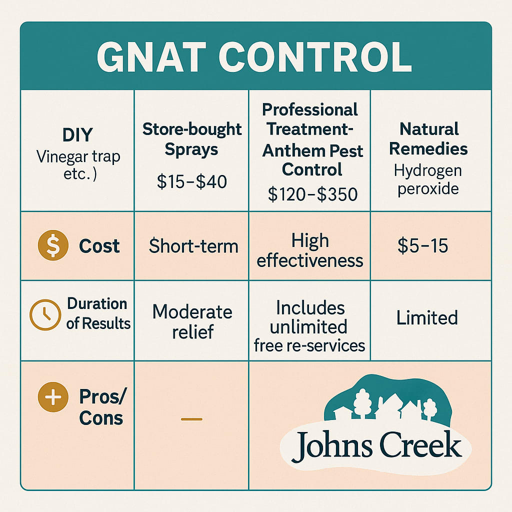 Gnat Control Cost in Johns Creek, Georgia
