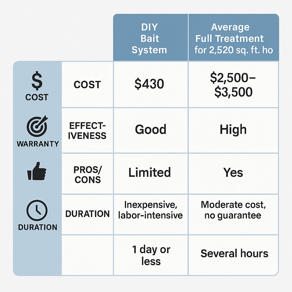 Cost of Termite Control in Sandy Springs