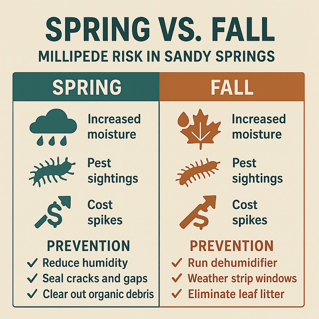 When to Call for Millipede Emergencies in Sandy Springs