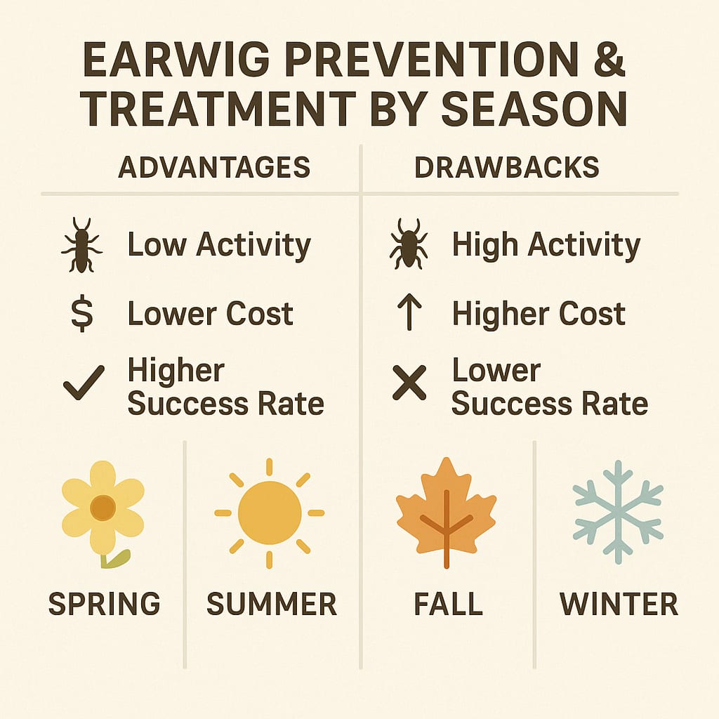 Choosing the Right Time for Earwig Control in Alpharetta