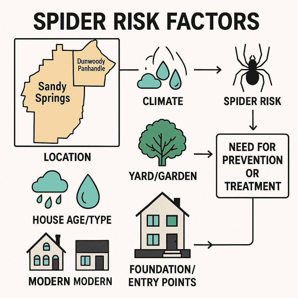 Simple Ways to Keep Spiders (and Costs) Out of Your Sandy Springs Home