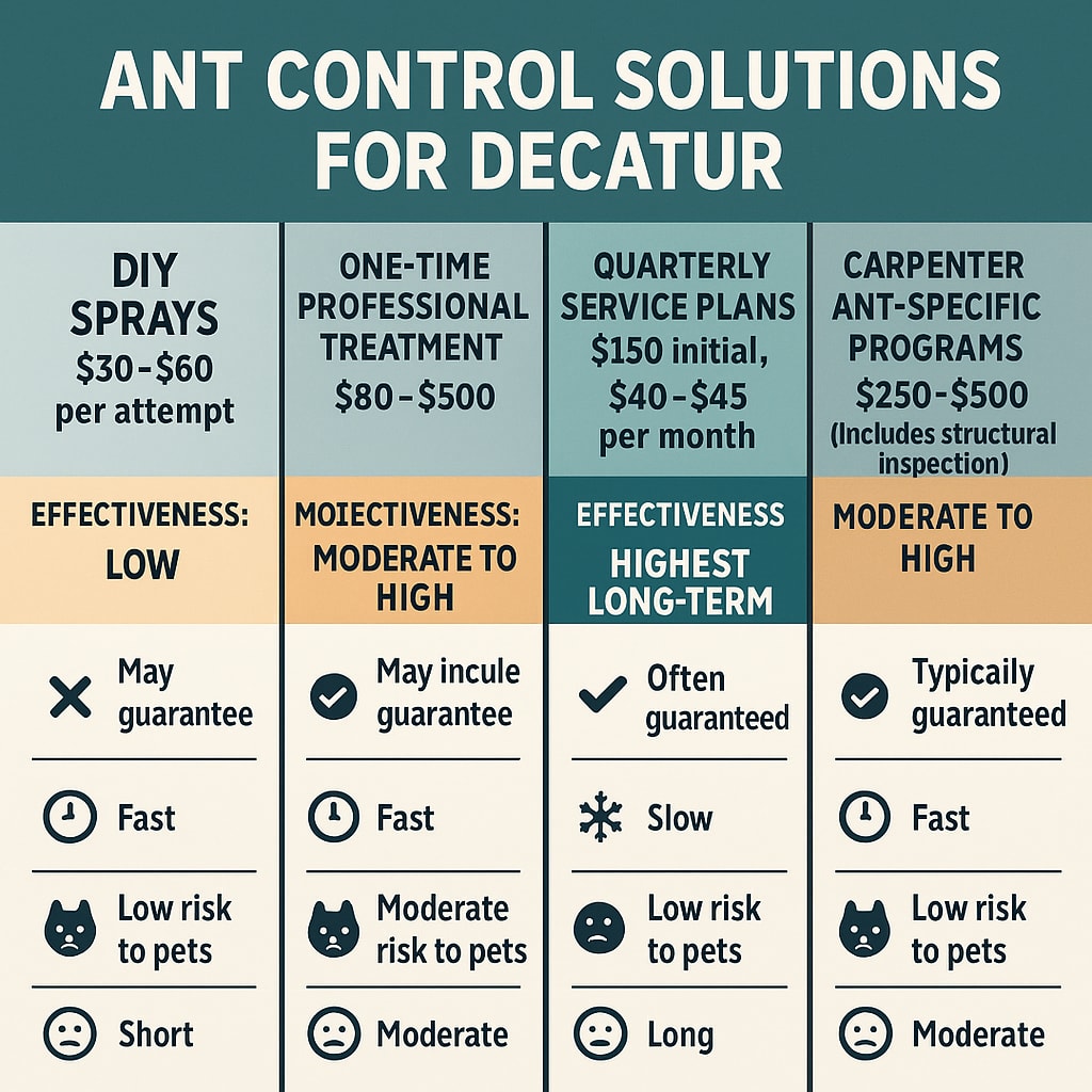 Ant Control Cost Decatur