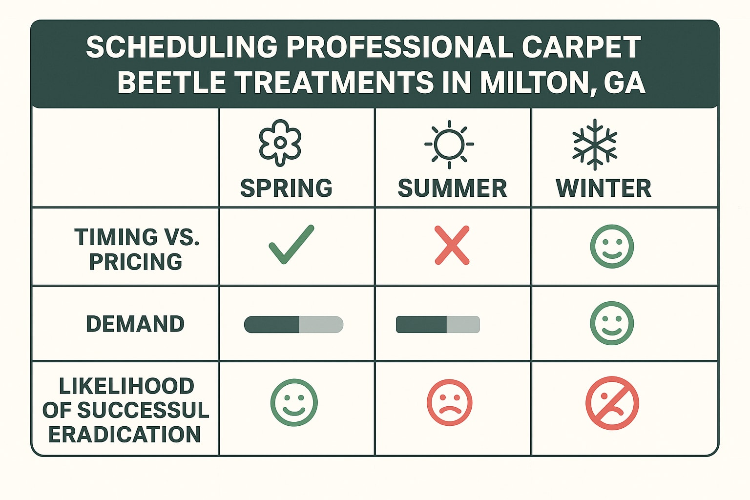 Carpet Beetle Control in Milton