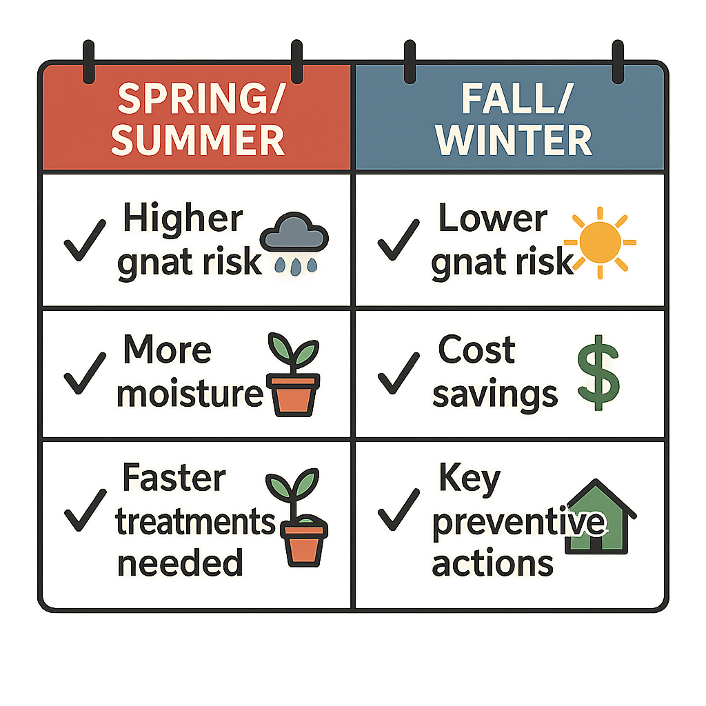 Strike While the Gnats Are Hot: Why Timing Matters