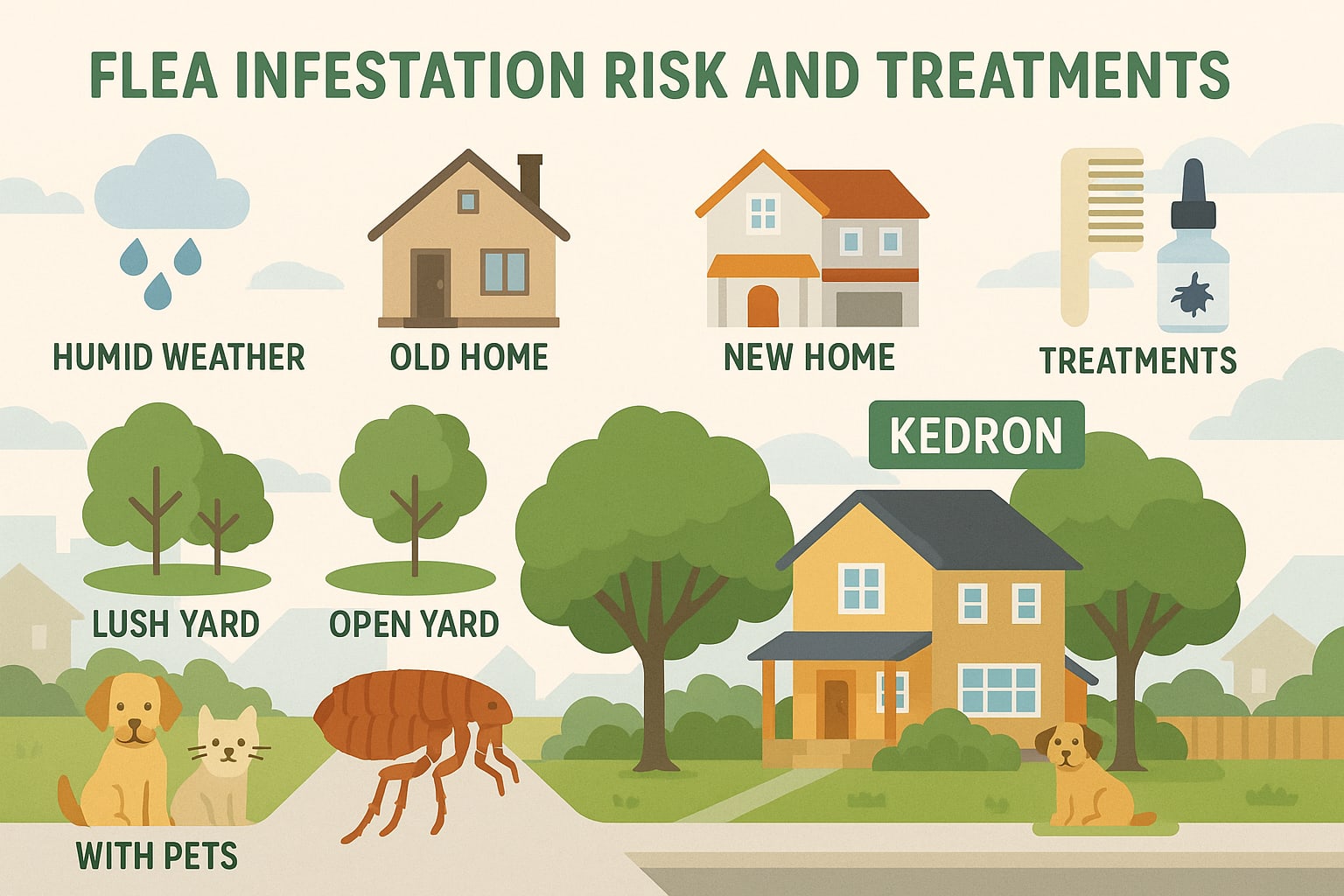 Keep Fleas Out of Your Peachtree City Home
