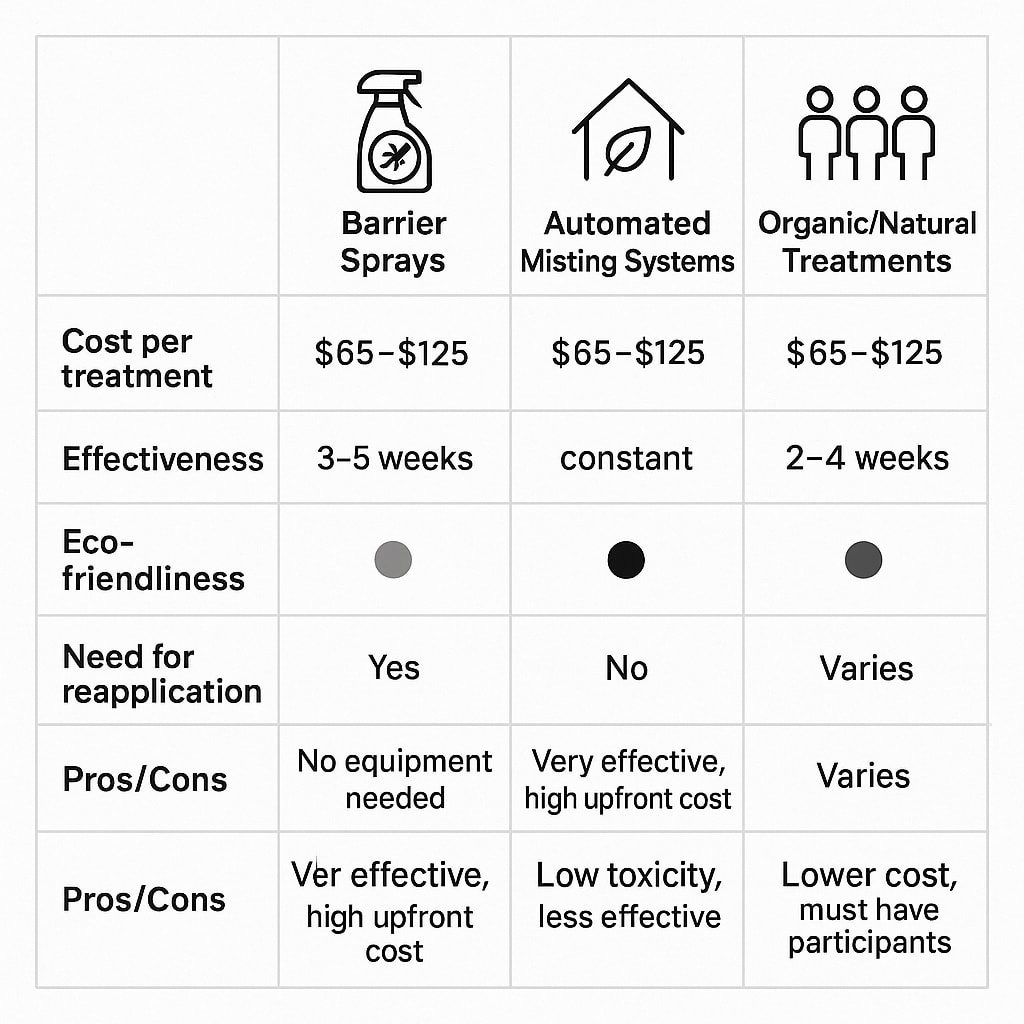 Cost of top rated mosquito control Sandy Springs