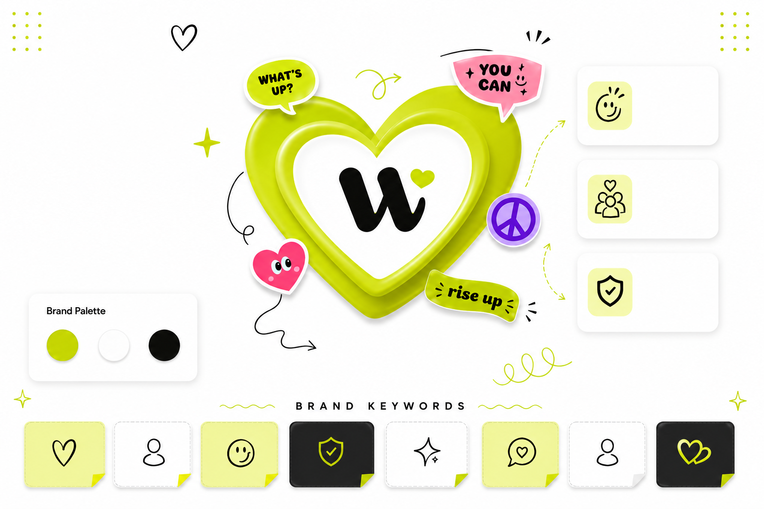 Wiviy Brand Identity - Designed to feel playful. Built to create meaningful connections.