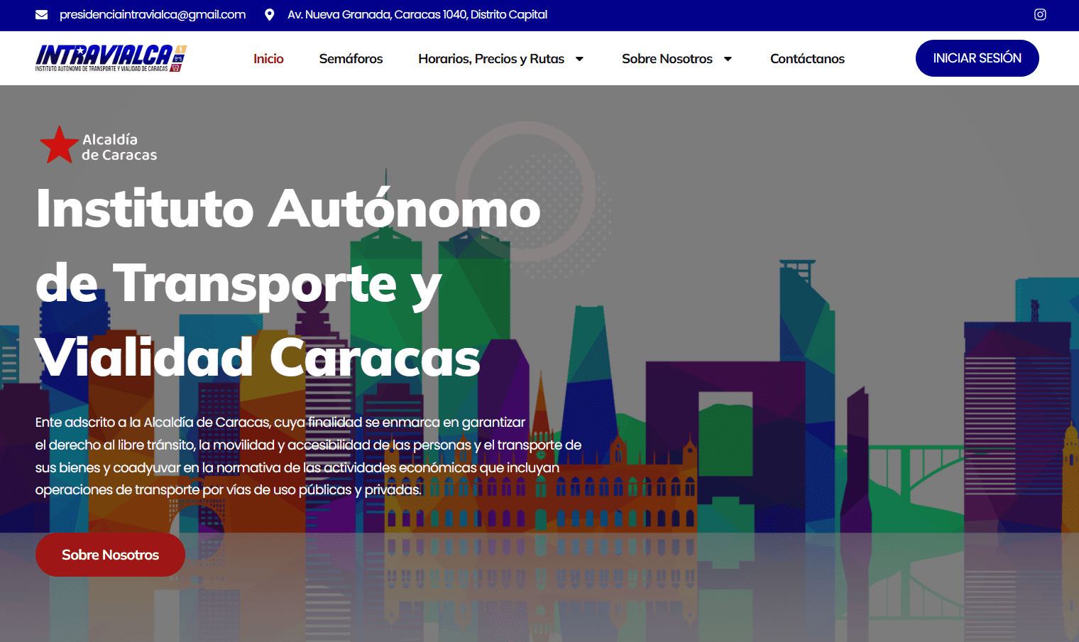 Web INTRAVIALCA