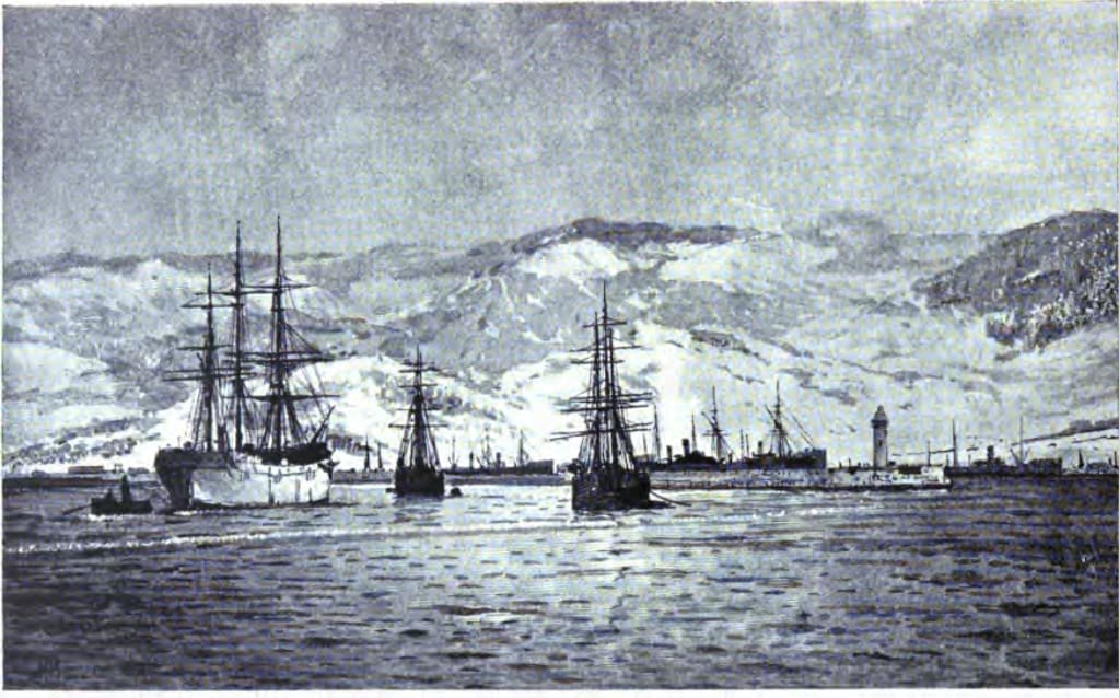 корабли в Батумской гавани