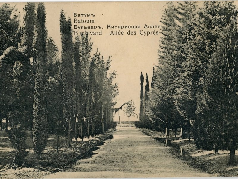 Батум. Бульвар. Кипарисная Аллея