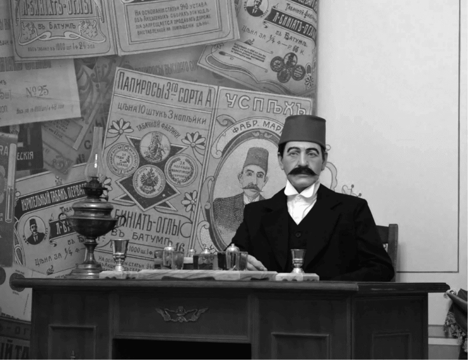 восковая фигура Лазаря Биниат-оглы