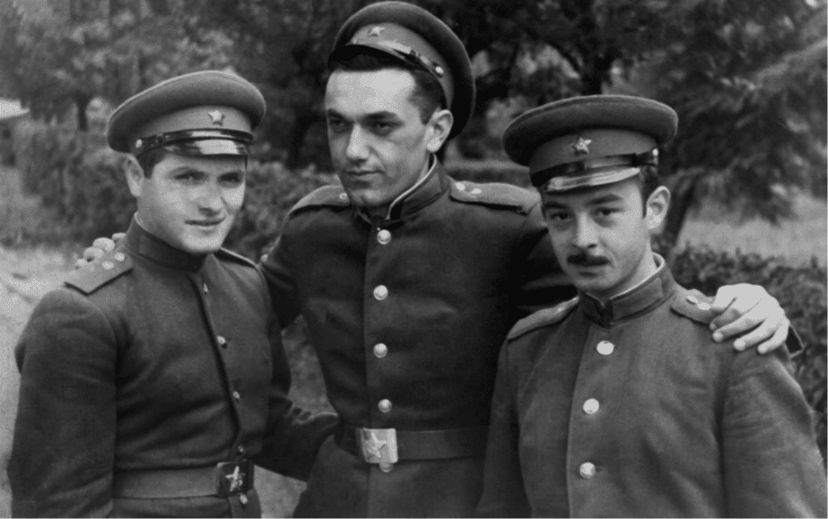 Зураб Барбакадзе в армии