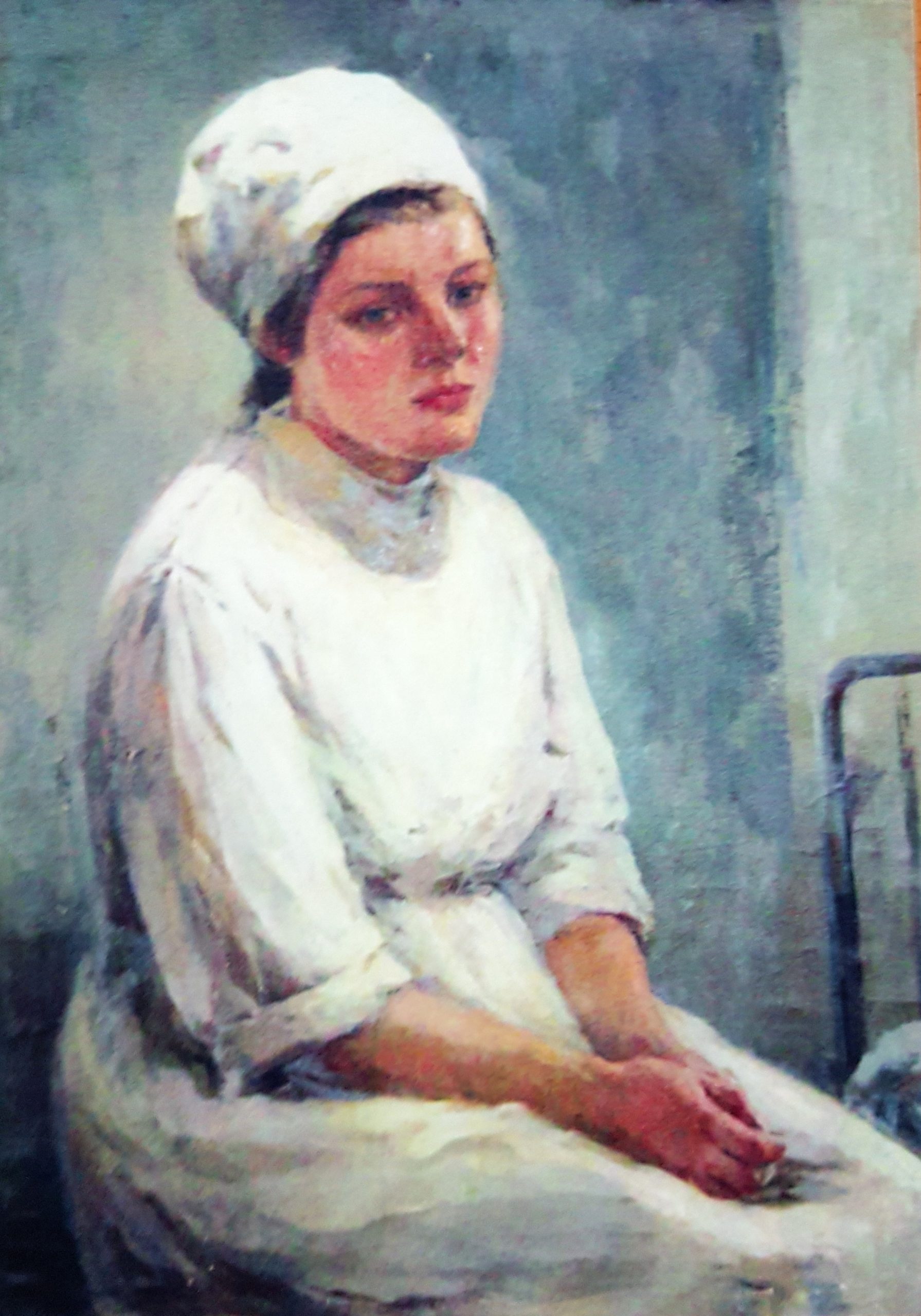 рисунок с сидящий сестрой