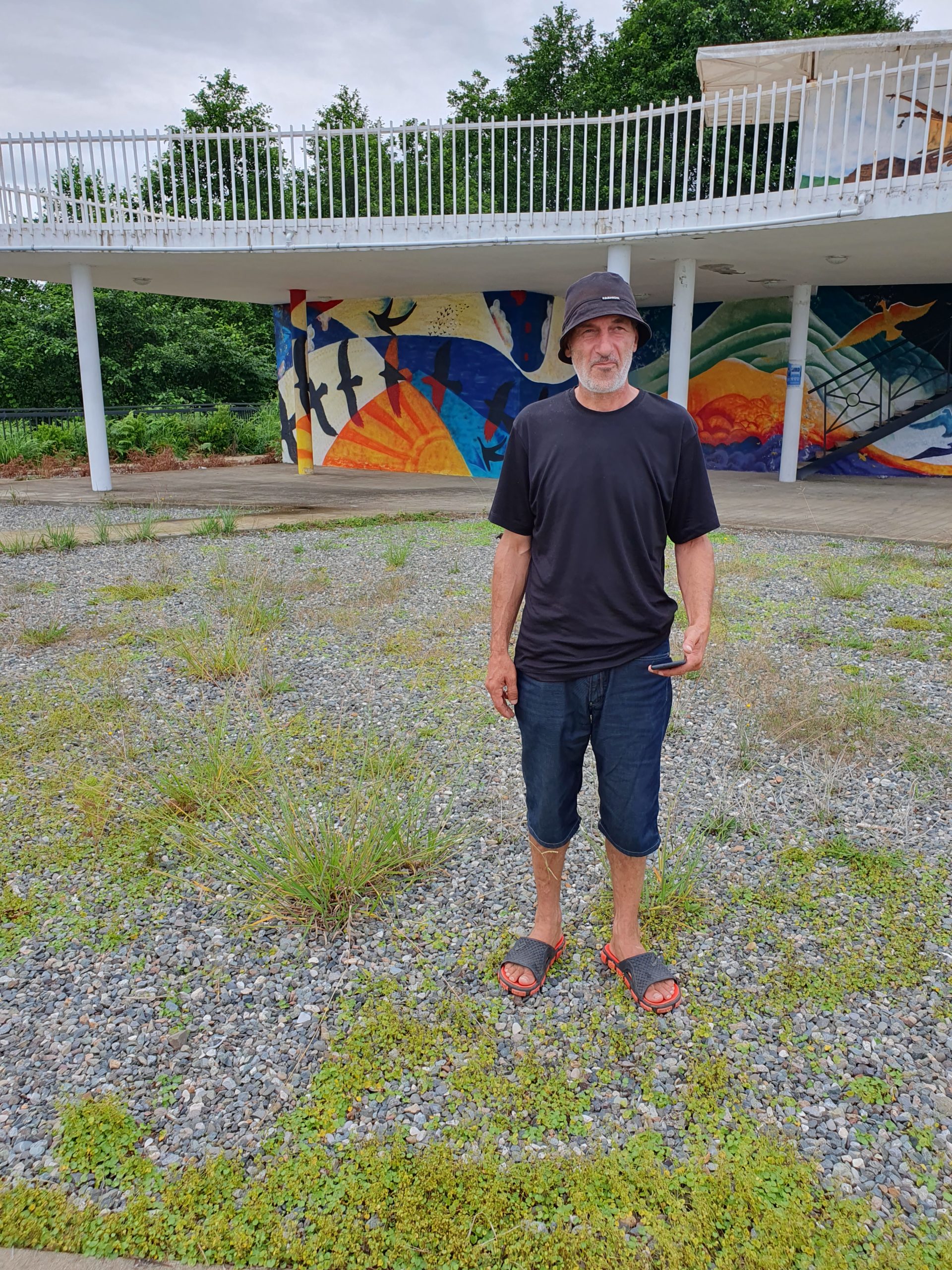 Роланд Багратиони у смотровой площадки