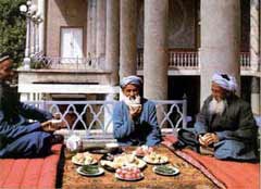 чаепитие в средний азии