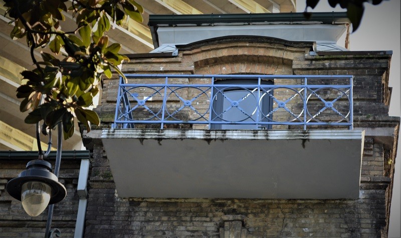 вид на балкон дома Михаила Накашидзе