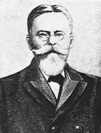 чёрно белый рисунок с Клингеном Иваном Николаевичем