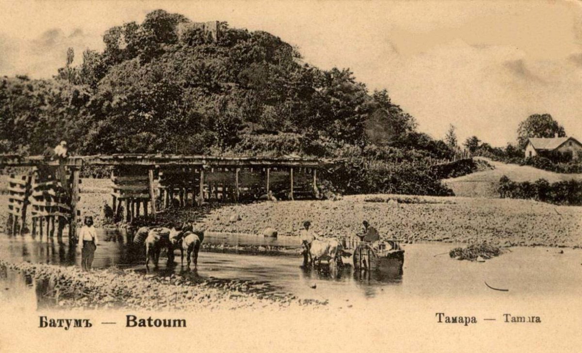 вид на холм Тамара. 19 век