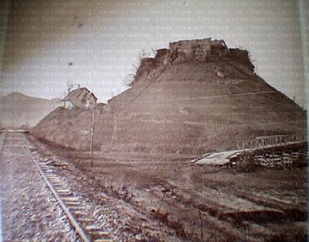 чёрно белое фото крепости