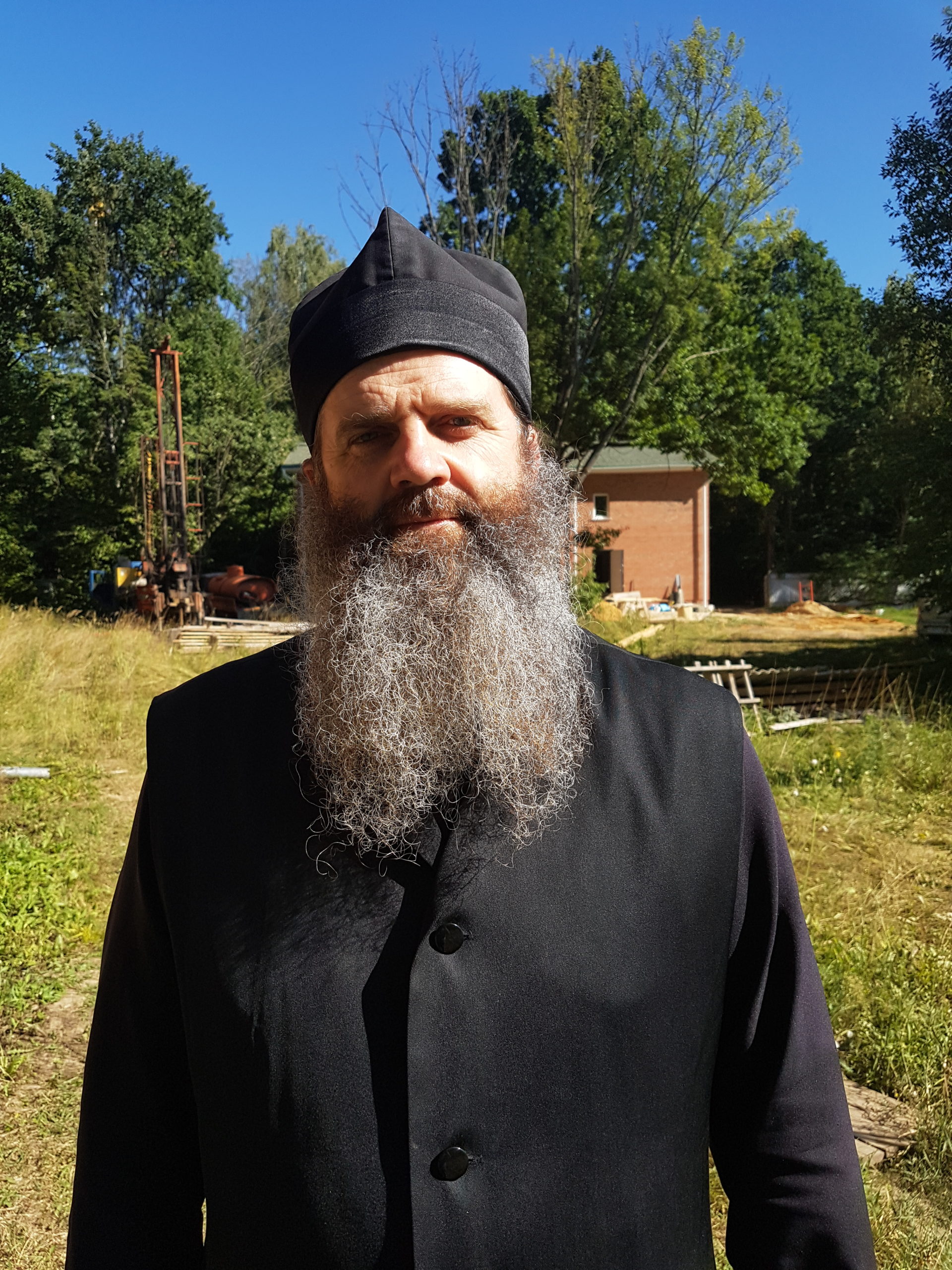 Игумен Иоанн в мужском монастыре