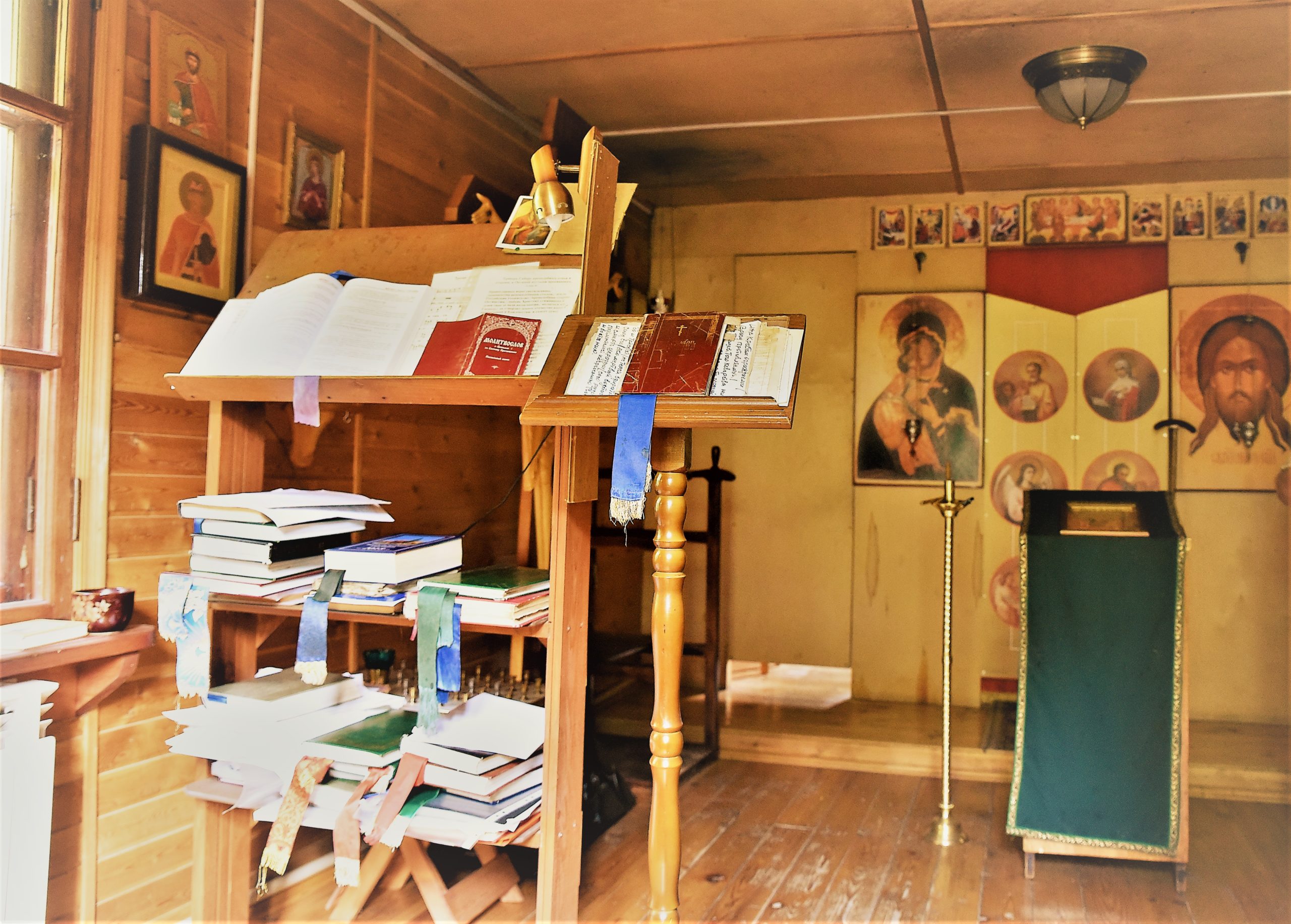 вид из домовой церкви