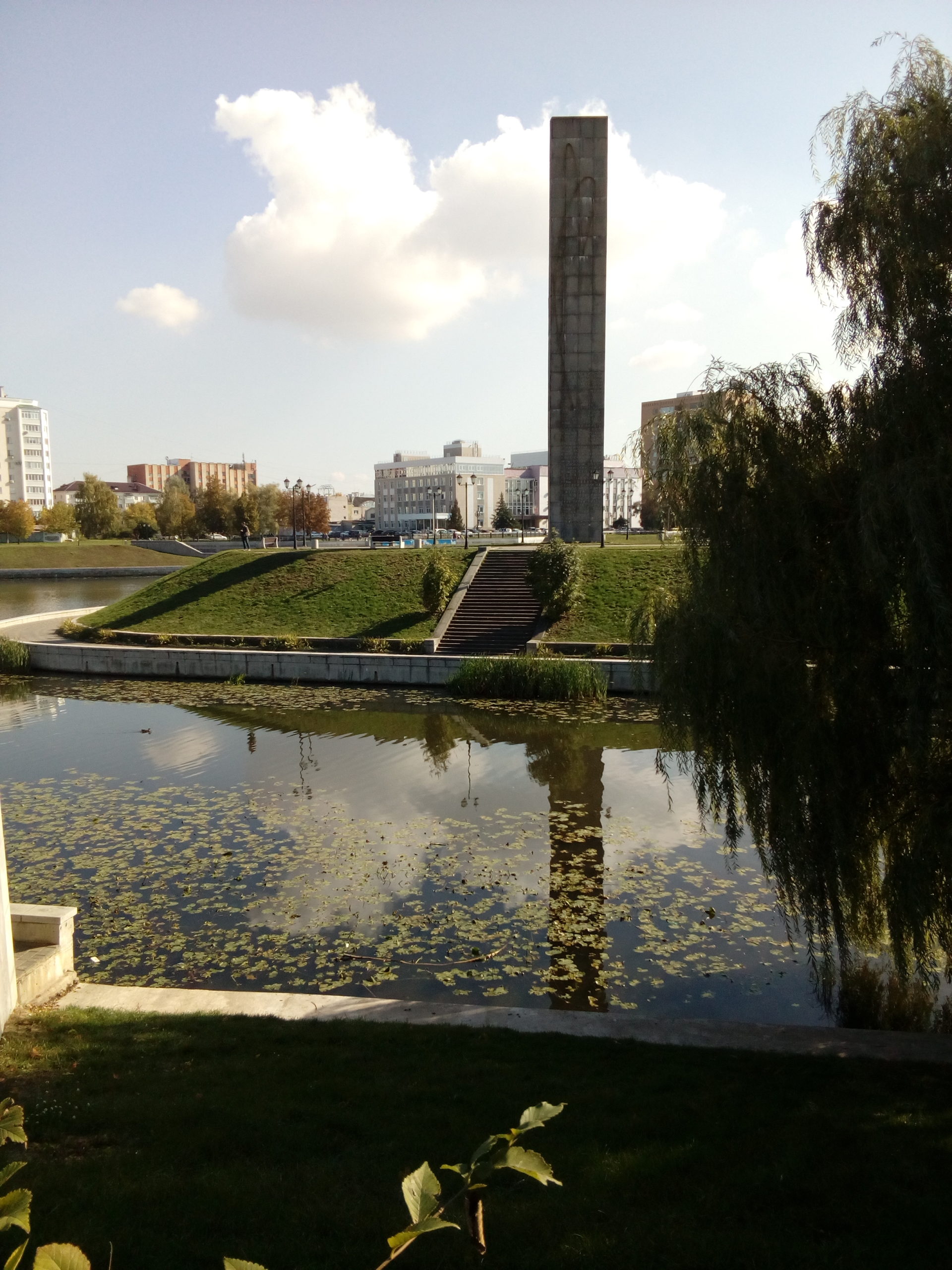 место слияния Оки и Орлика