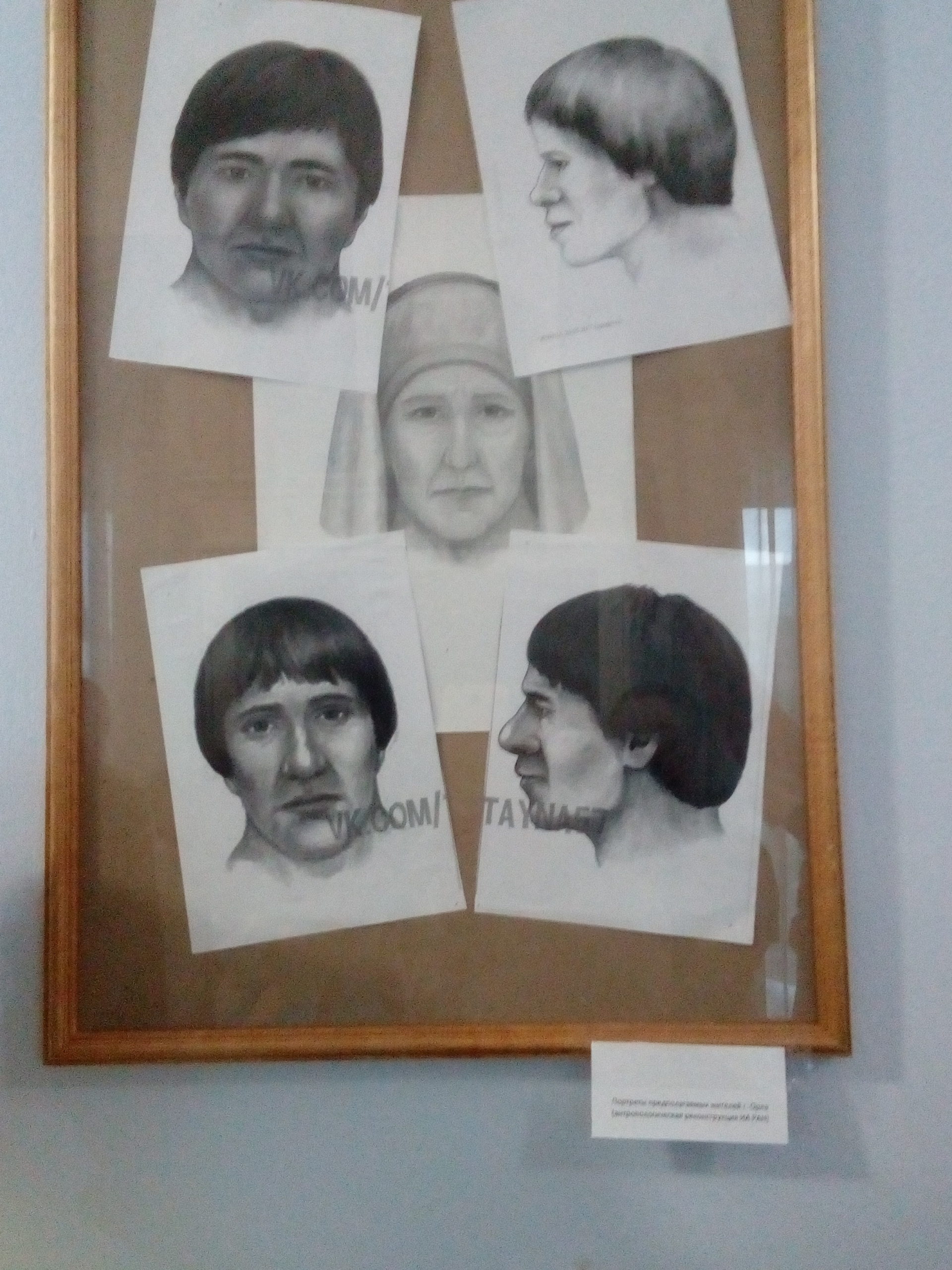 рисунки реконструкций облика наших предков