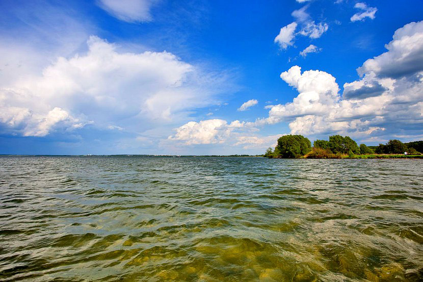 Плещеево озеро вид с воды