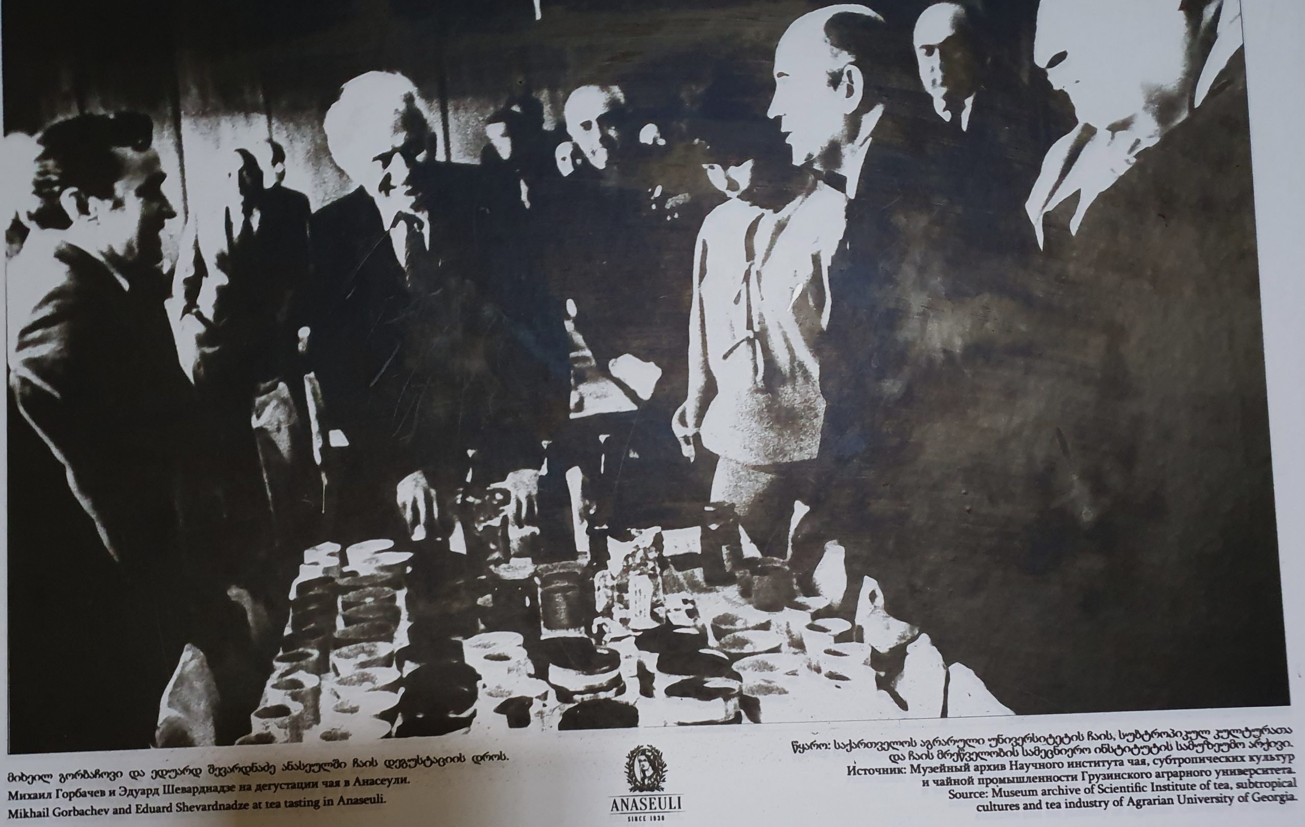 Горбачев в Анасеули