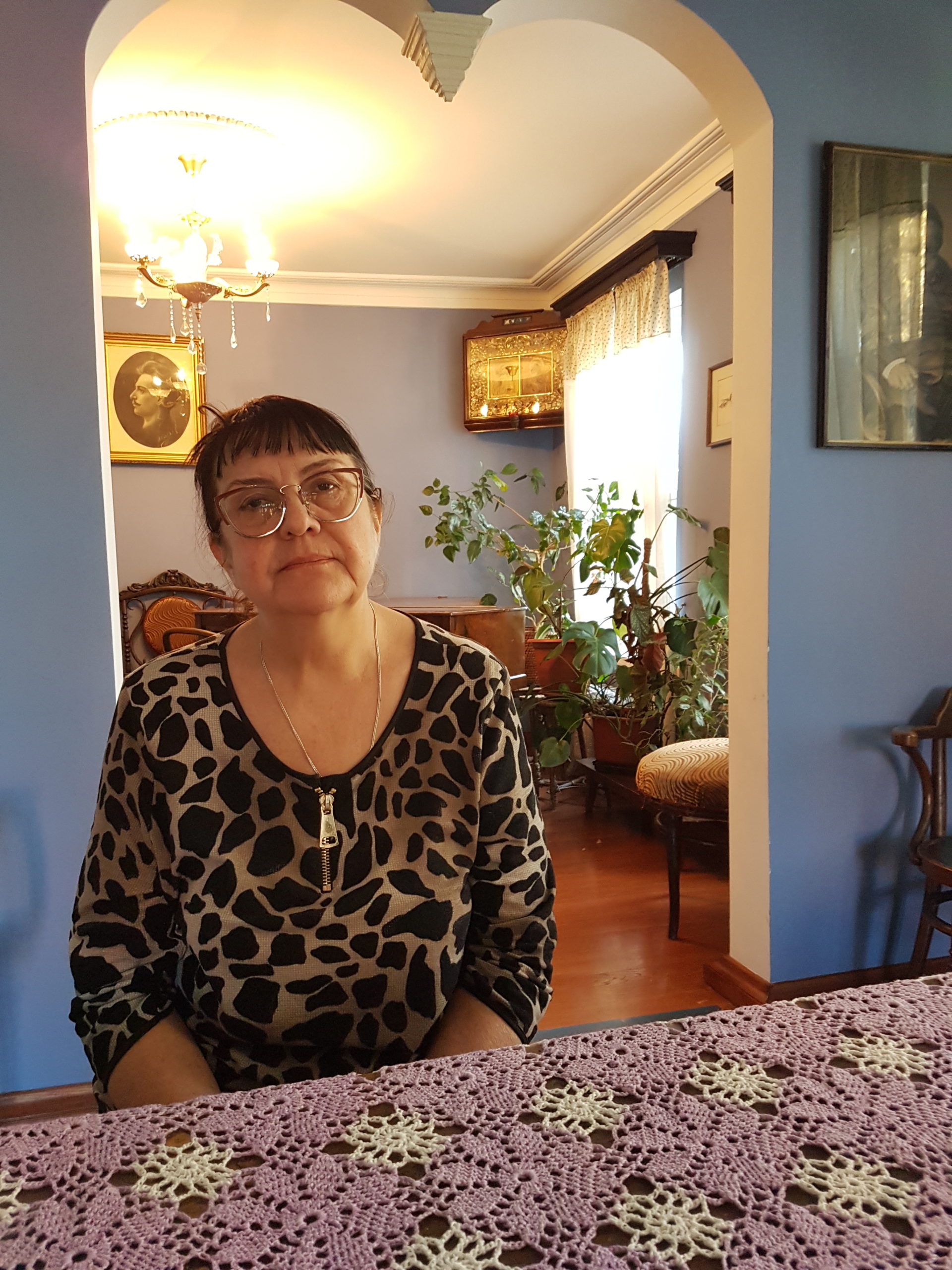 Татьяна Полушина в доме