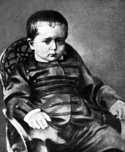 автопортрет маленького Ленушы