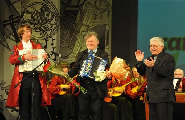 Евгений Дербенко на концерте