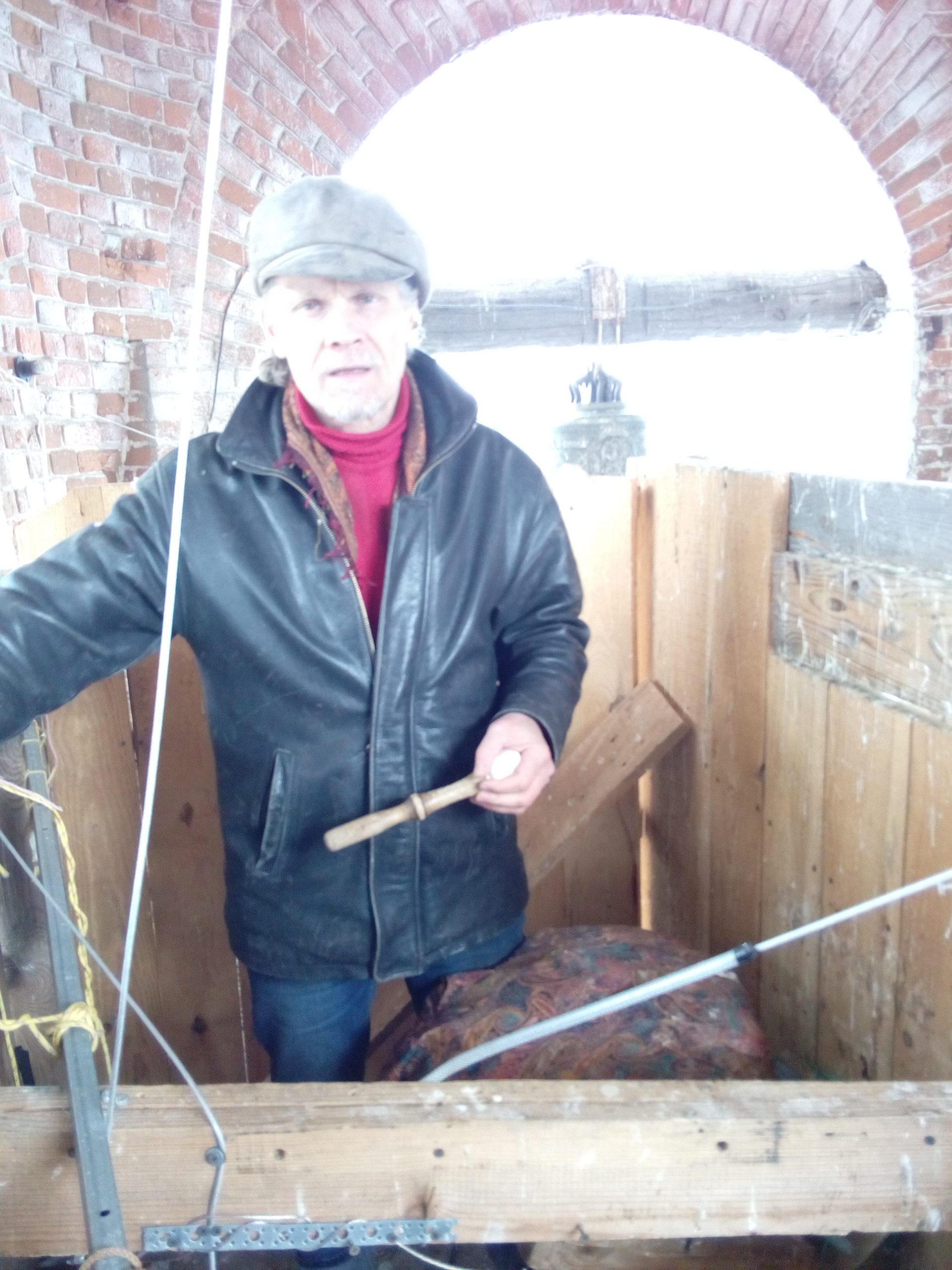 Александр Чайка на рабочем месте