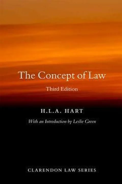 The concept of law by H. L. A. Hart, book cover