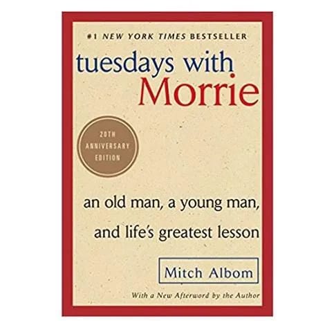 Tuesday With Morrie by Mitch Albom, book cover