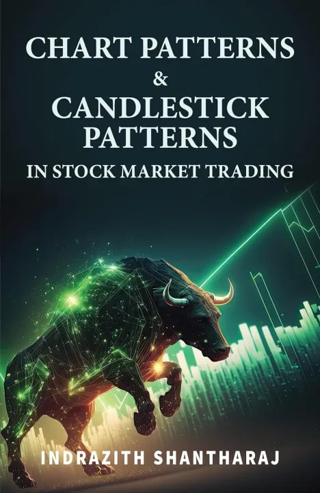 Chart Patterns & Candlestick Patterns in Stock Market Trading by Indrazith Shantharaj, book cover