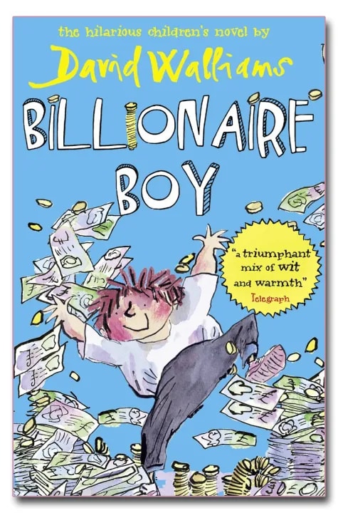 Billionaire Boy by David Walliams, book cover