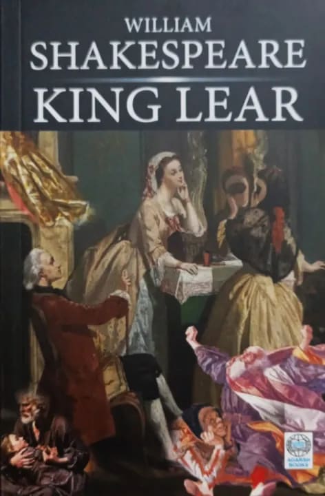 King Lear by William Shakespeare, book cover