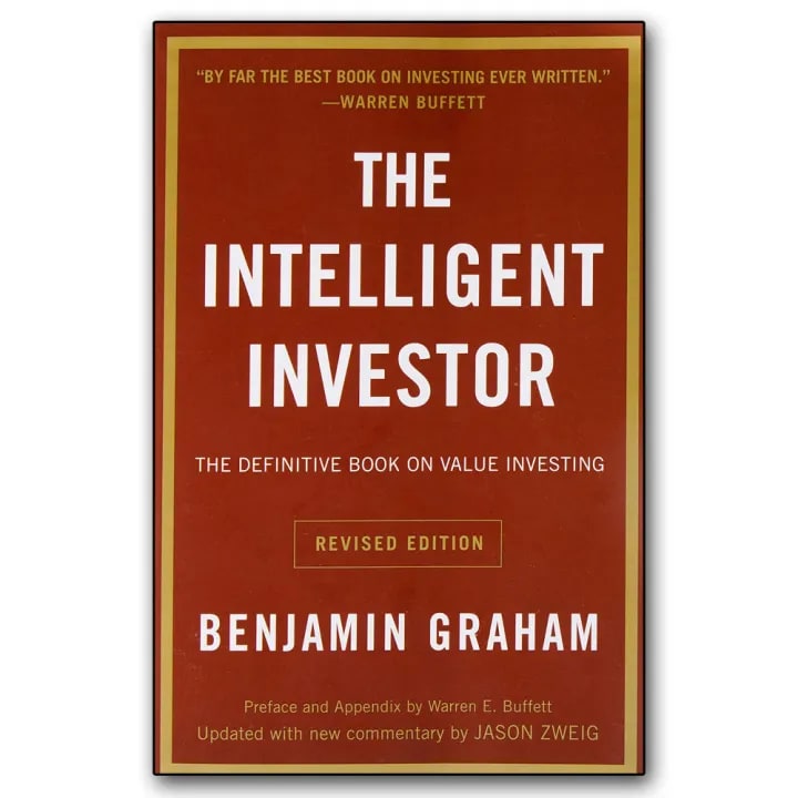 The Intelligent Investor by Benjamin Graham, book cover