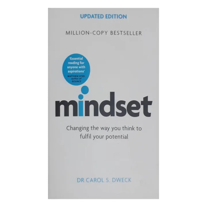 Mindset by Dr Carol S. Dweck, book cover