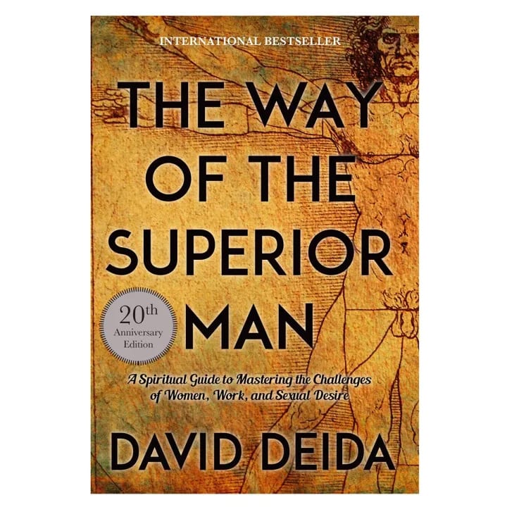 The Way of the Superior Man: A Spiritual Guide to Mastering the Challenges of Women, Work, and Sexual Desire by David Deida, book cover