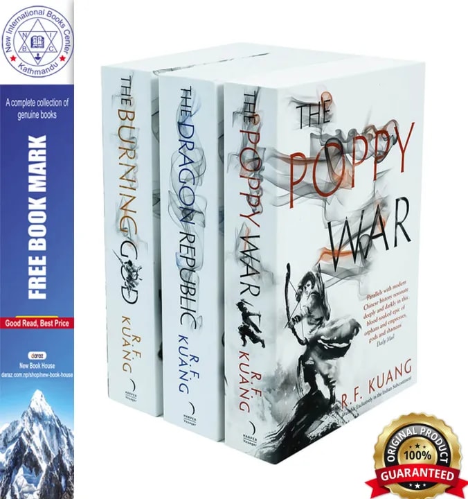 The Complete Poppy War Trilogy Box Set by R. F. Kuang, book cover