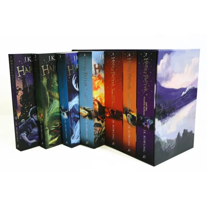 Harry Potter All Series Box Pack by J.K Rowling, book cover