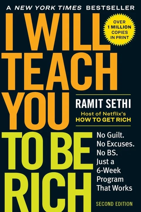 I Will Teach You to Be Rich: No Guilt. No Excuses. No BS. by Ramit Sethi, book cover