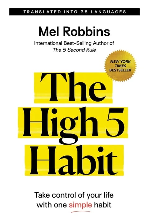 The High 5 Habit by Mel Robbins, book cover