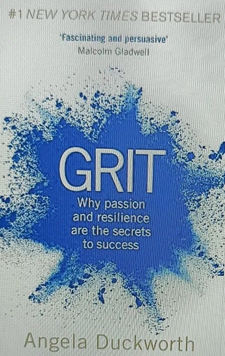 Grit: The Power of Passion and Perseverance by Angela Duckworth, book cover