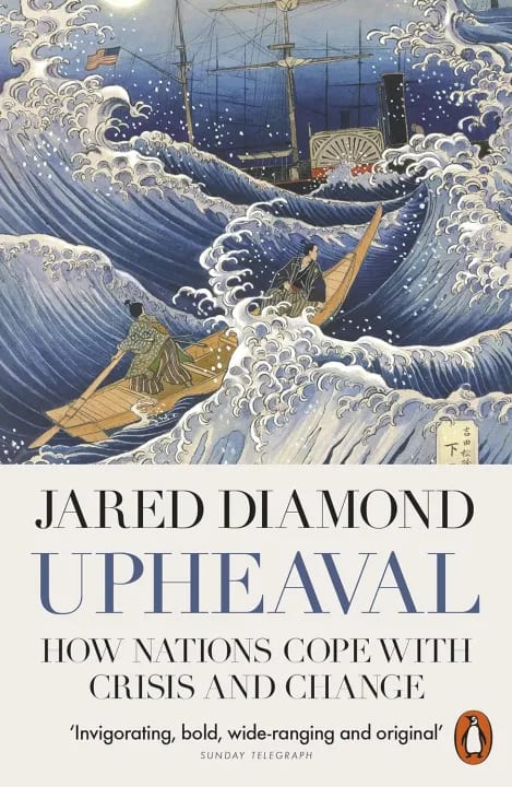 Upheaval: How Nations Cope with Crisis and Change by Jared Diamond, book cover